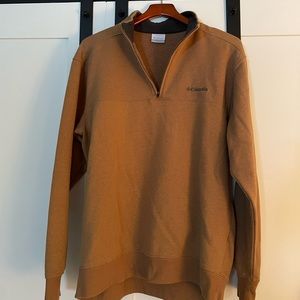Columbia nwot mens large pullover with zip